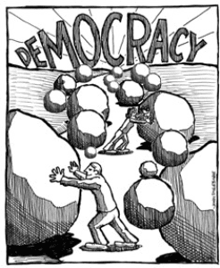 Η δημοκρατία δεν είναι μια πολυτέλεια…..