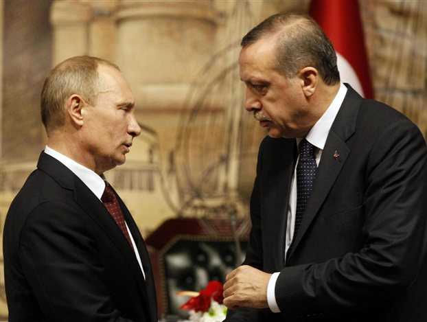 Who is trying to push Turkey toward Russia?