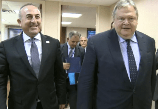Το κυπριακό στο επίκεντρο της συνάντησης Βενιζέλου-Τσαβούσογλου
