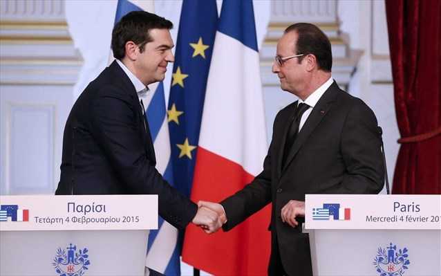 Greece hails ‘special relationship’ with France on Hollande visit