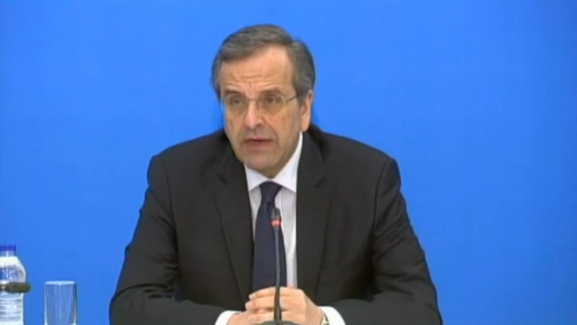 Samaras says Merkel offered to withdraw Greece from Eurozone