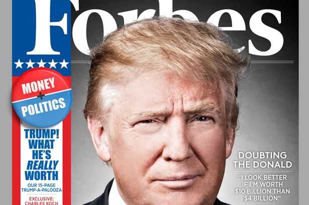 Forbes: 3,7 δισ δολάρια η περιουσία του Τραμπ