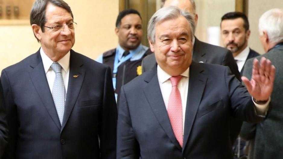 Guterres ‘realistic’ about Cyprus talks