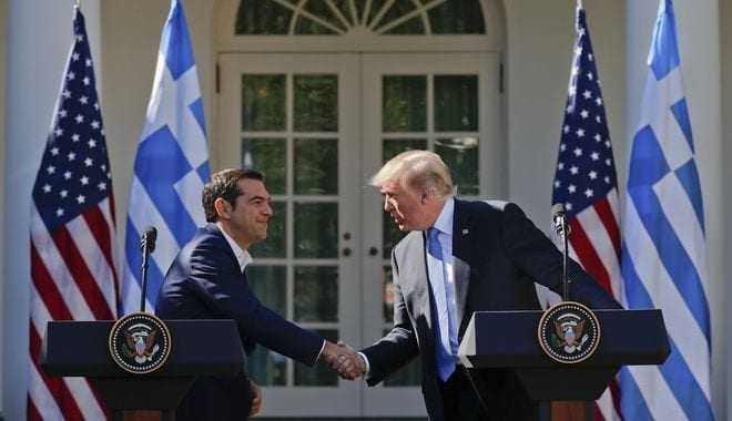 Trump congratulates Tsipras on Prespes Agreement