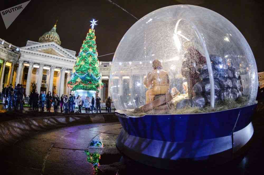 Οι Ρώσοι γιορτάζουν τα Χριστούγεννα