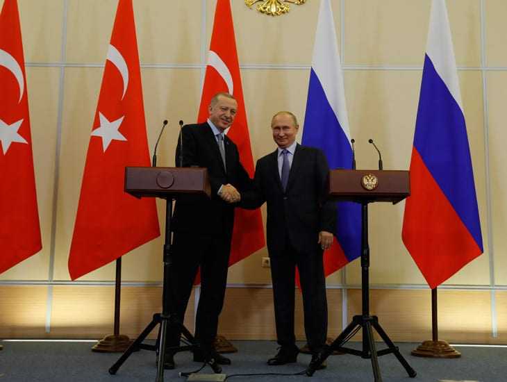 Κοινές περιπολίες αποφάσισαν Πούτιν και Ερντογάν