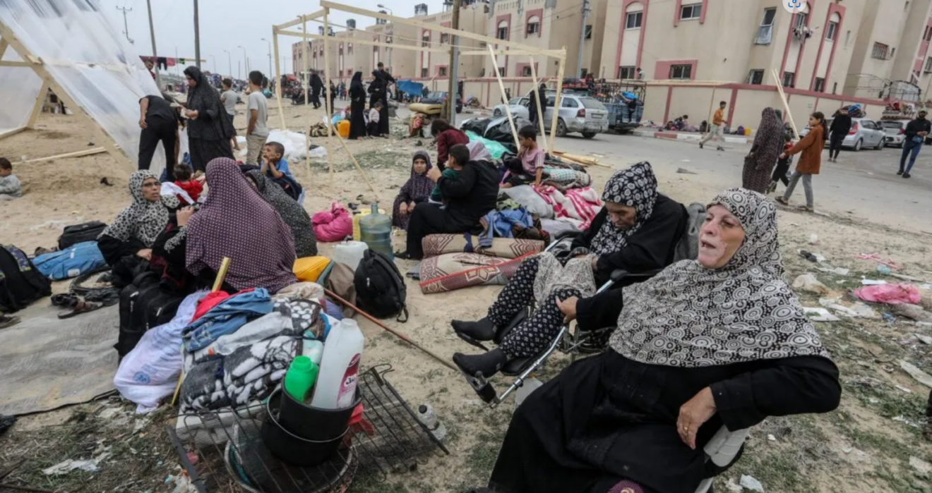 Displaced Gazans cram into Rafah despite fears of attack
