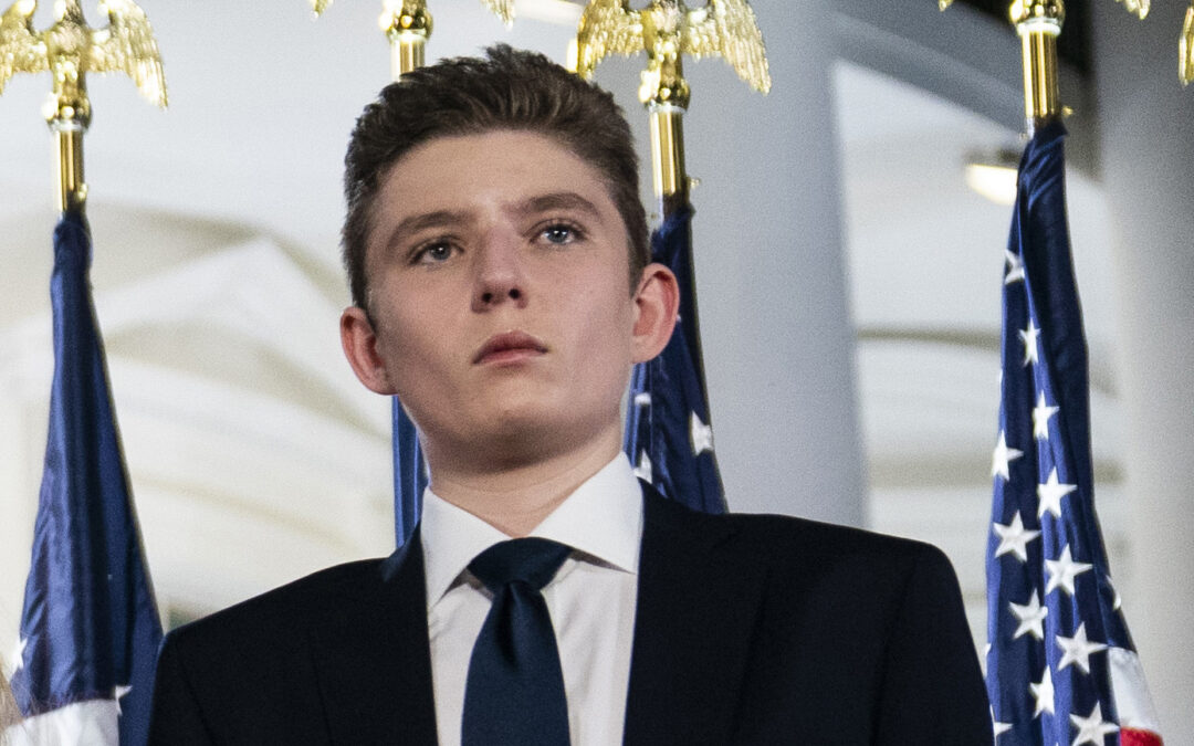 Barron Trump, 18, won’t be serving as a Florida delegate to the Republican convention after all
