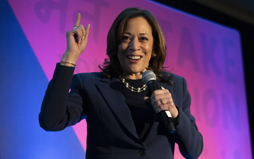 Harris accepts debate invite to face off with Trump’s VP pick, which may come at convention
