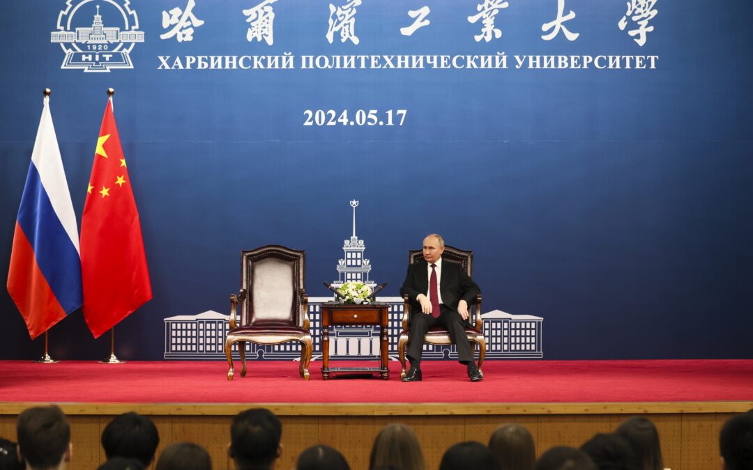 Putin concludes a trip to China by emphasizing its strategic and personal ties to Russia